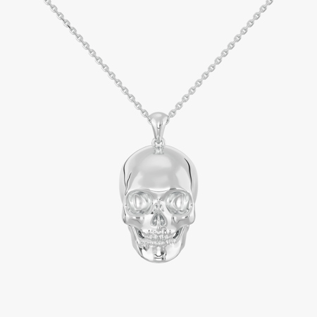 Skull 18K Gold Pendant